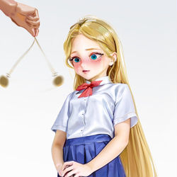 This is a pixiv picture whose title is Саша тян.