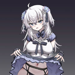 This is a pixiv picture whose title is 旧约 东雪莲.
