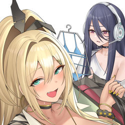 This is a pixiv picture whose title is ルピーとエクシアのショッピング.