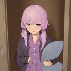 This is a pixiv picture whose title is ホラーゲーム実況後.