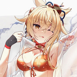 This is a pixiv picture whose title is 泳装宵宫.