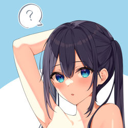 This is a pixiv picture whose title is 落描き.