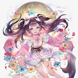 This is a pixiv picture whose title is 英傑大戦　茶々.