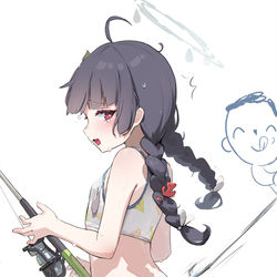 This is a pixiv picture whose title is ミユ.