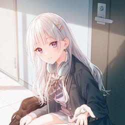 This is a pixiv picture whose title is クラスメイトのギャルが泊まりに来た.