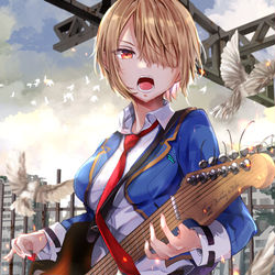 This is a pixiv picture whose title is 月歌誕生日絵2023.