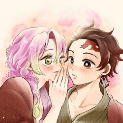 This is a pixiv picture whose title is 鬼滅　log16.