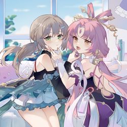 This is a pixiv picture whose title is 私下生活.