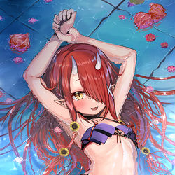 This is a pixiv picture whose title is 鬼灯わらべ　2023夏.