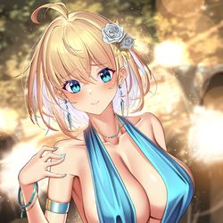 This is a pixiv picture whose title is ドレス.