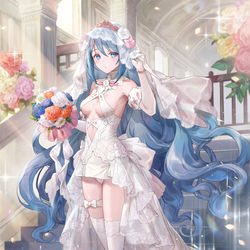 This is a pixiv picture whose title is 【仕事絵】エバーテイル　純雪の花嫁「白雪姫」.