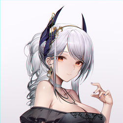 This is a pixiv picture whose title is my daughter.