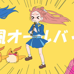 This is a pixiv picture whose title is 外出た瞬間終わったわ.
