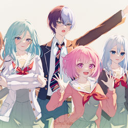 This is a pixiv picture whose title is Pure Heart Class ☘️.
