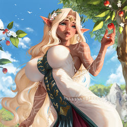 This is a pixiv picture whose title is Queen Sonia.