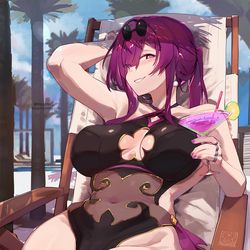 This is a pixiv picture whose title is カフカ.