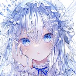 This is a pixiv picture whose title is 💎.