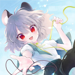 This is a pixiv picture whose title is 【とれじゃーばんけっと!!】ナズイラスト本.