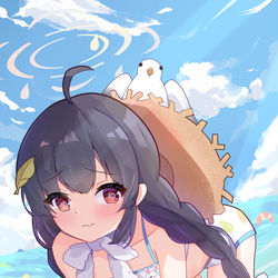 This is a pixiv picture whose title is orz.