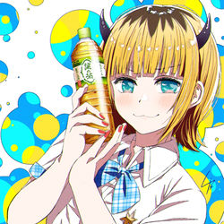 This is a pixiv picture whose title is 『ダイドーコラボMEMちょ』.