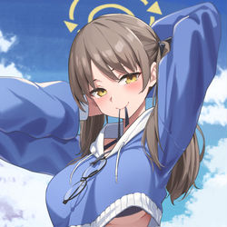 This is a pixiv picture whose title is Moe.