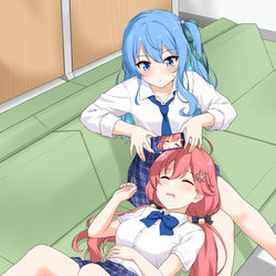 This is a pixiv picture whose title is 3... 2.... 1.....