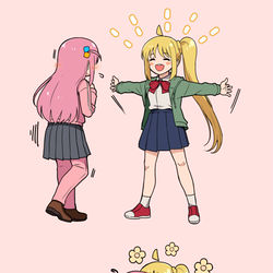 This is a pixiv picture whose title is ぎゅっと.