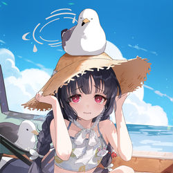 This is a pixiv picture whose title is 水着ミユ.