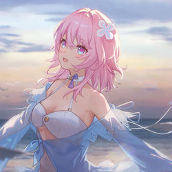 This is a pixiv picture whose title is 三月七.