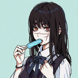 This is a pixiv picture whose title is Popsicle.