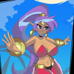 This is a pixiv picture whose title is Shantae.