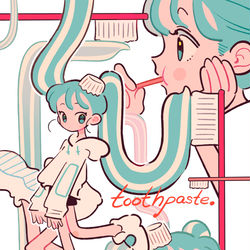 This is a pixiv picture whose title is 🦷.