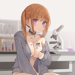 This is a pixiv picture whose title is 番号で管理されてるっぽい子.