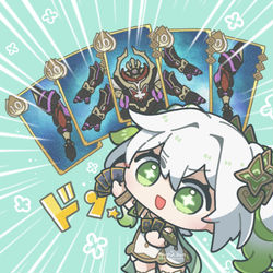 This is a pixiv picture whose title is 草神様と七聖召喚.