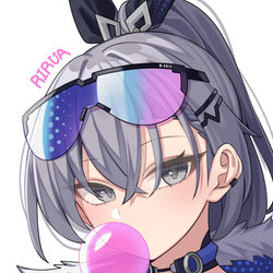 This is a pixiv picture whose title is 银狼.
