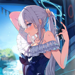 This is a pixiv picture whose title is ミヤコ.