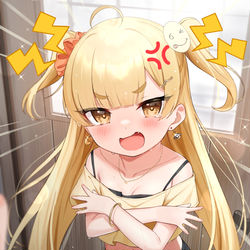 This is a pixiv picture whose title is 「ボケっと突っ立ってないで、早くタオル持ってきなさいよ！！！」.