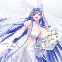 This is a pixiv picture whose title is 新泽西 花嫁.