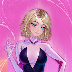 This is a pixiv picture whose title is Gwen Stacy.