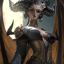 This is a pixiv picture whose title is Lilith.