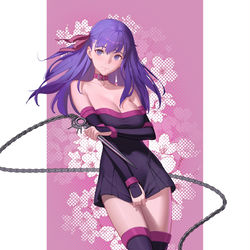 This is a pixiv picture whose title is Sakura rider.