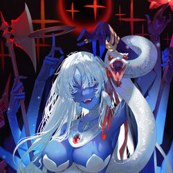 This is a pixiv picture whose title is ドゥルガー/カーリー.