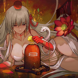 This is a pixiv picture whose title is ドゥルガを礼賛する.