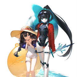 This is a pixiv picture whose title is [夏]吉野ヶ里.