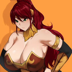 This is a pixiv picture whose title is Pyrrha Nikos.