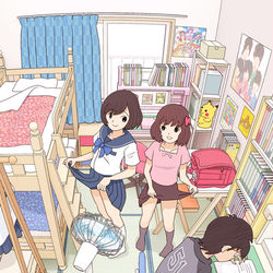 This is a pixiv picture whose title is 扇風機.