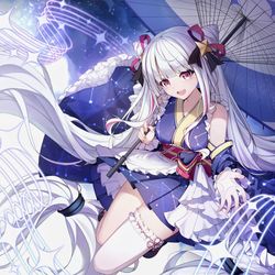 This is a pixiv picture whose title is 奈実.