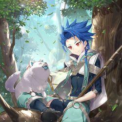 This is a pixiv picture whose title is セタンタ.