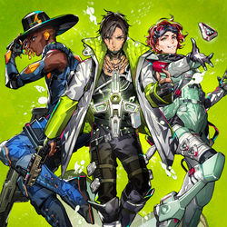 This is a pixiv picture whose title is APEX.