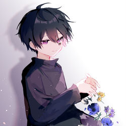 This is a pixiv picture whose title is ＊まふまふさん・想い＊.